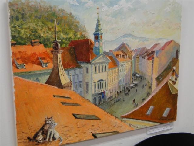 Самарские художники в Любляне